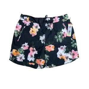 NWT TANGERINE Floral Print Women’s Running Shorts Size XL